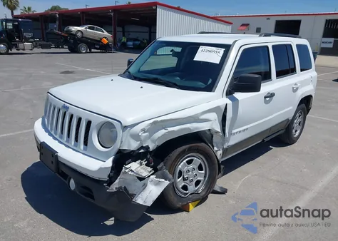 2014 Jeep Patriot Sport from USA, damaged, VIN 1C4NJPBA2ED843067